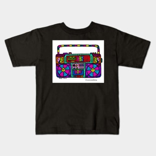 Boom Box Kids T-Shirt